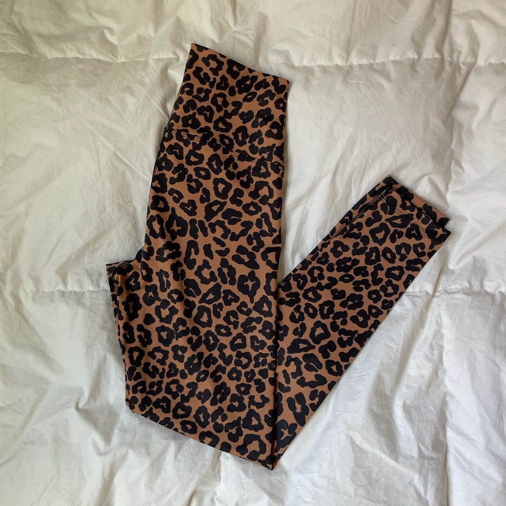 Beach Riot Leopard Leggings - Never worn!